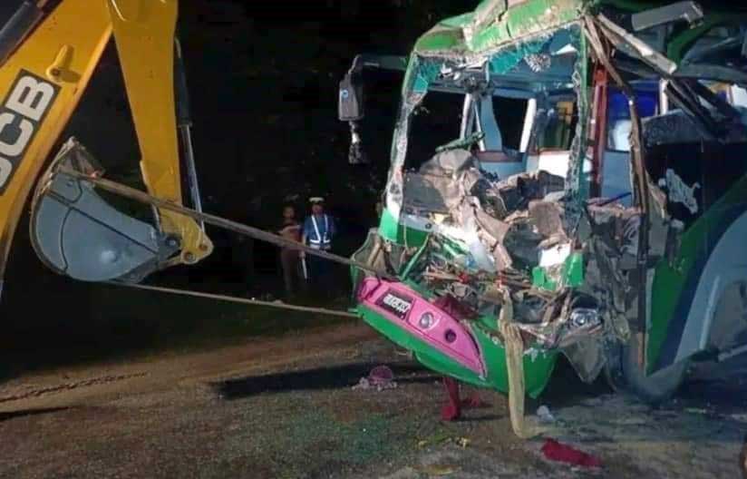 बाँकेमा बस दुर्घटना एउटै वडाका पाँच सहित ७ को मृत्यु, दुईको अवस्था गम्भीर