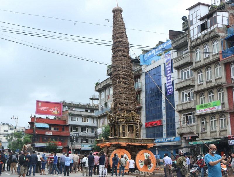 रातो मच्छिन्द्रनाथलाई आज बुङ्मतीबाट पाटन तःबहाल लगिने