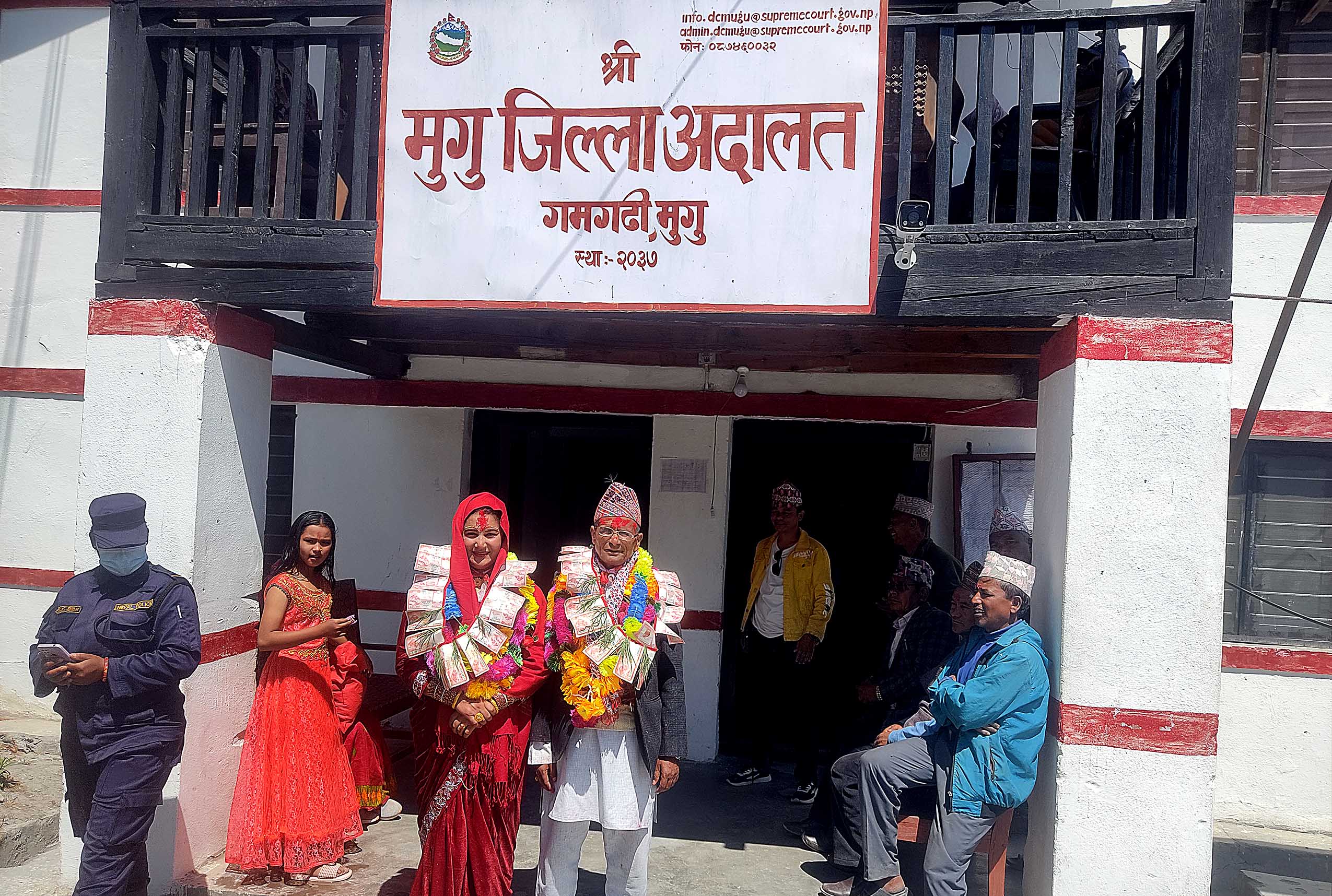 मुगुमा पहिलो पटक अदालती विवाह