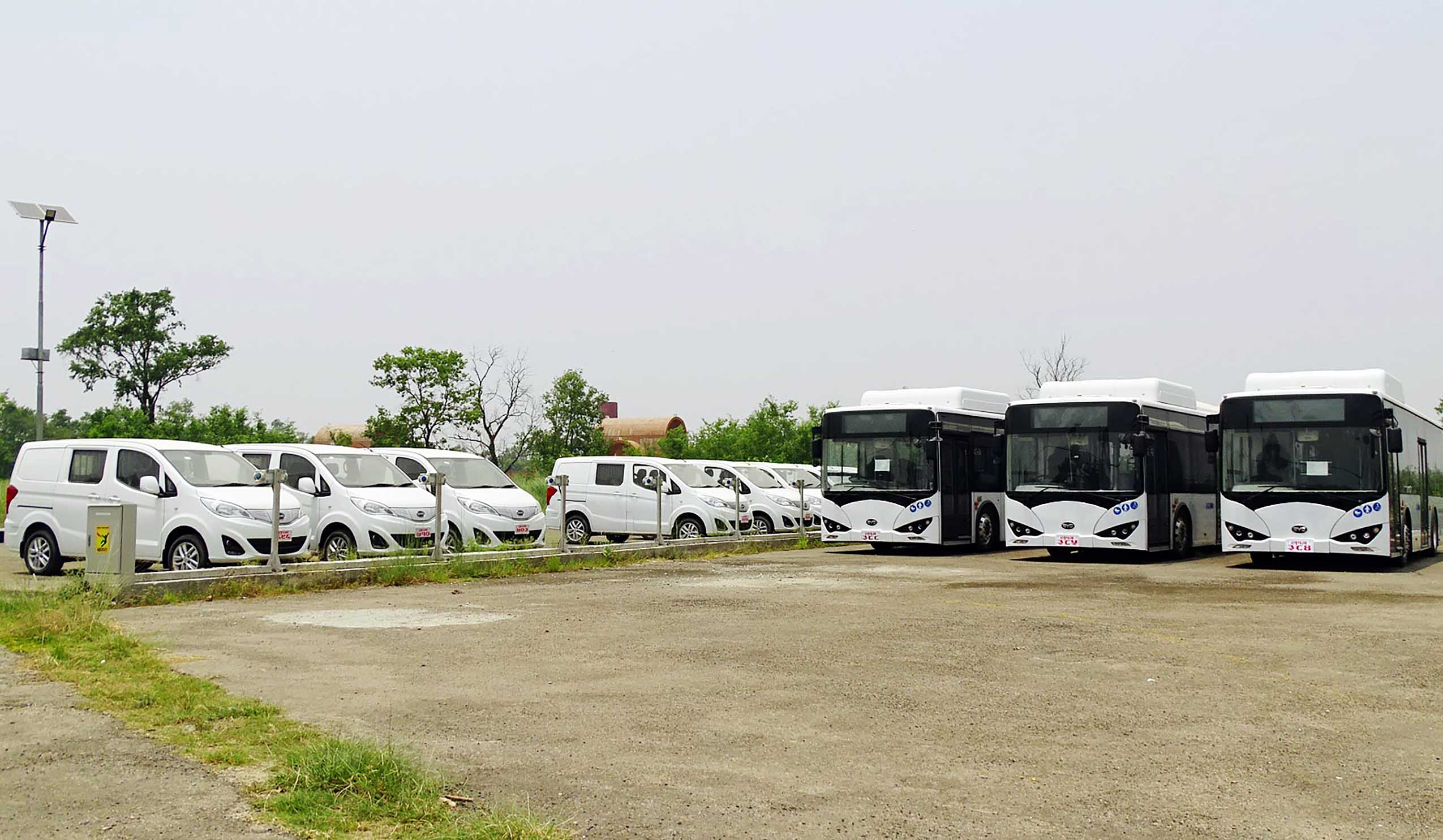 अब लुम्बिनीमा विद्युतीय बसमा सरर