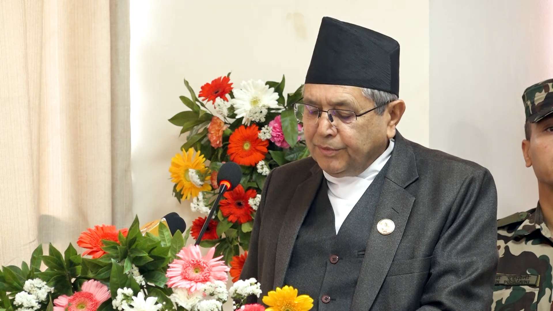 बेरुजुले वित्तीय अनुशासन पक्षमा प्रश्न खडा गरेका छ : सभामुख घिमिरे