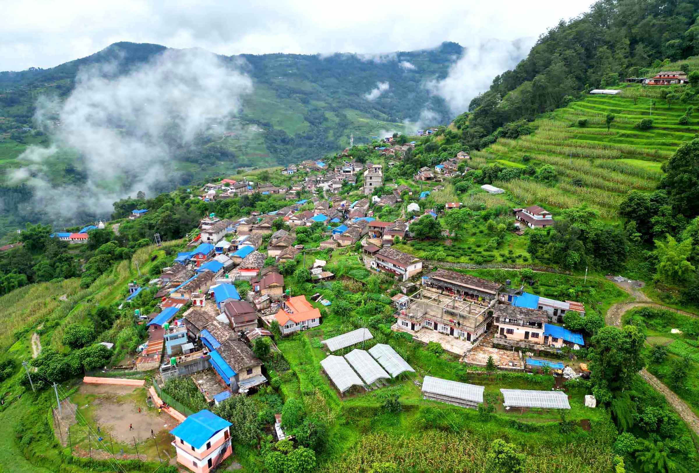 घुम्नै पर्ने ठाउँ ल्वाङ गाउँ