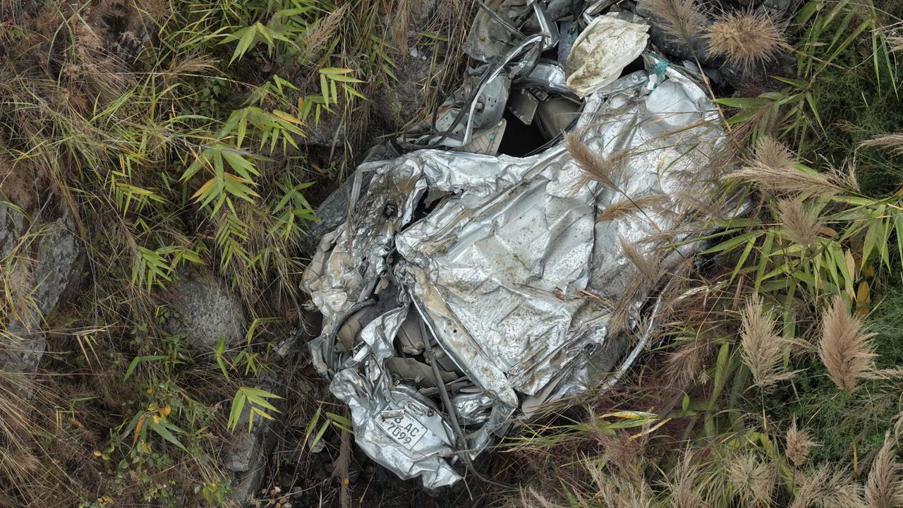 ड्रोनमार्फत पत्ता लाग्यो दुर्घट्नाग्रस्त गाडी, सम्पर्कविहीन रहेका काफ्ले मृत फेला