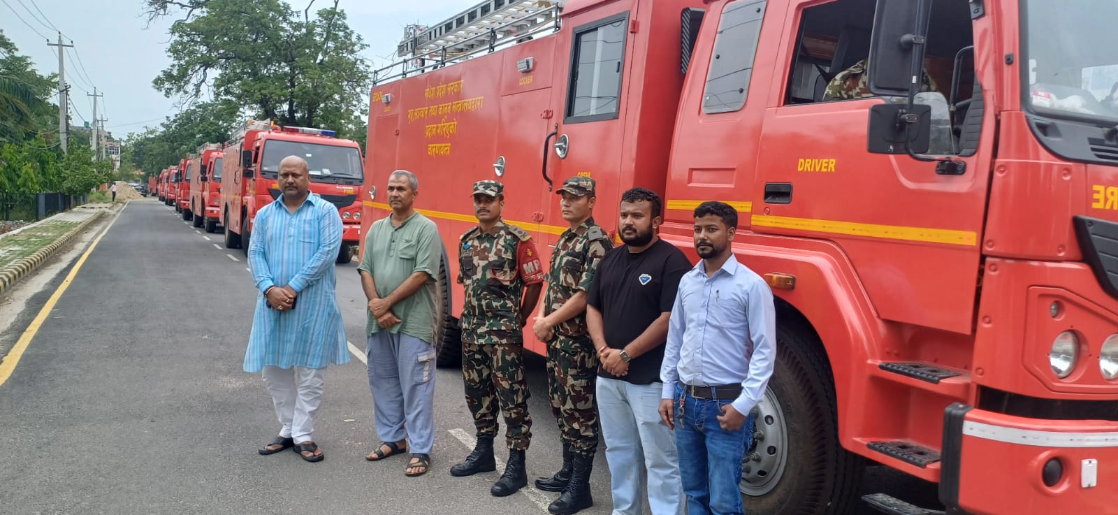 वीरगञ्जमा पानीको आपूर्ति गर्न मधेश प्रदेश सरकारद्वारा वारुणयन्त्र र ट्याङ्कर परिचालन
