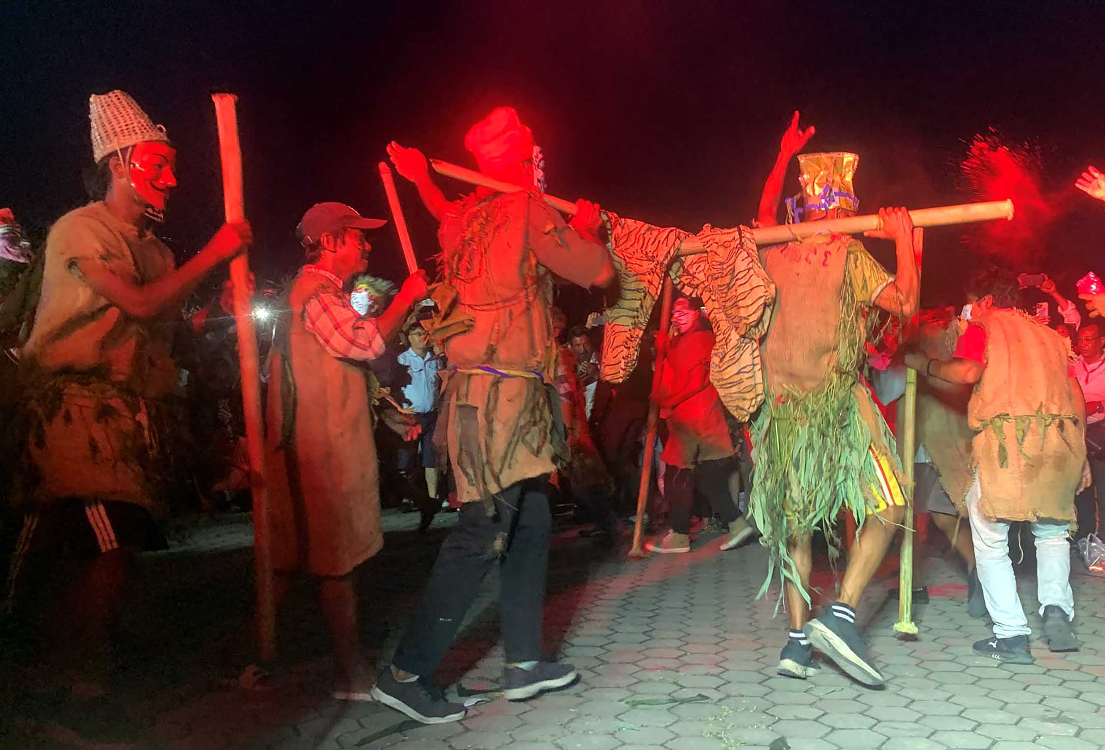 पोखरामा बाघ मारेपछि सकियो बाघजात्रा