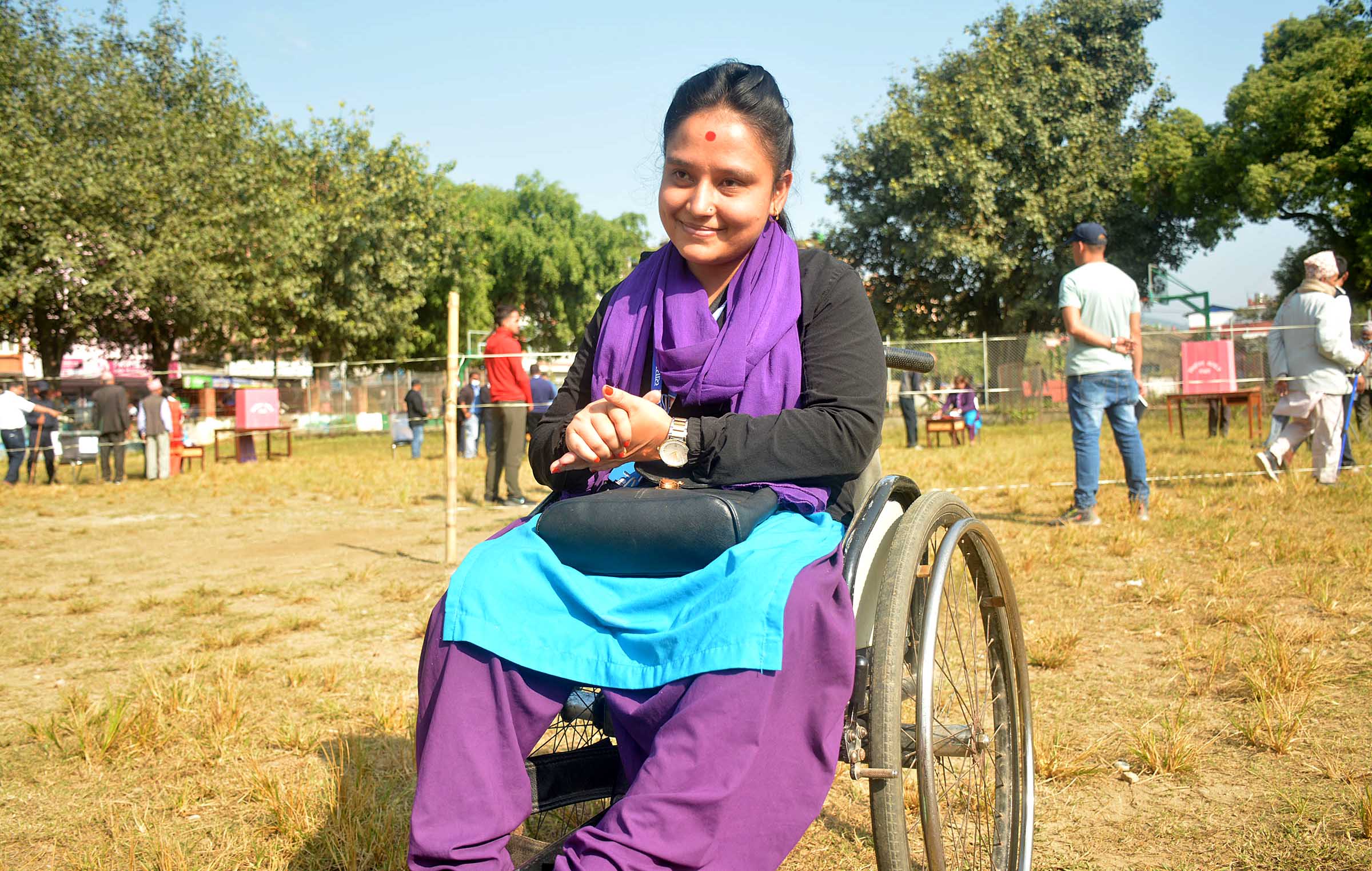 अपाङ्ग मतदाता भन्छन्ः ‘भोटदिने मेरो अधिकार म आफैँ प्रयोग गर्न चाहन्छु ’