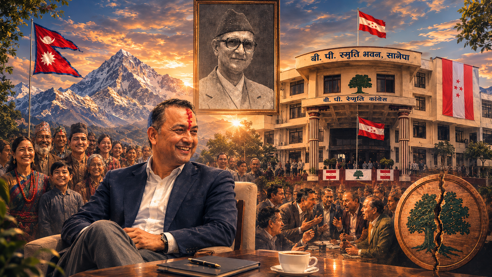 गगनका पाउमा वीपीको भरपर्दो जुत्ता