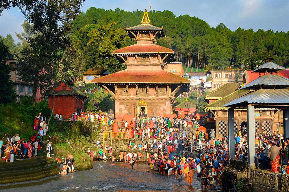 पौष कृष्ण औँसी: गोकर्णेश्वरमा श्राद्ध गर्नेको भीड