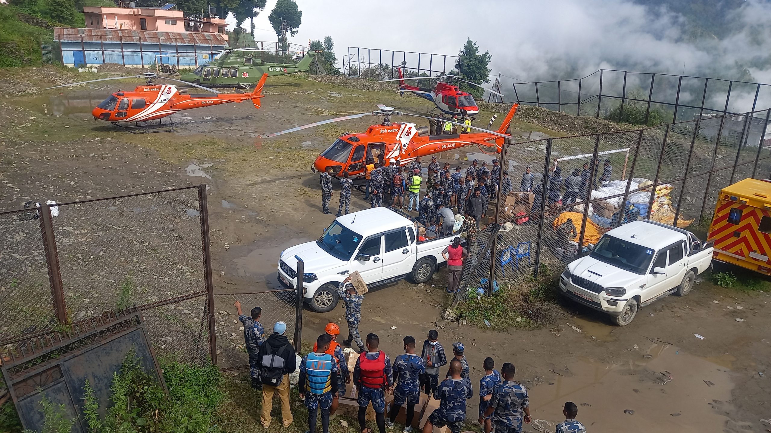 मृतकको संख्या ७३४, दुई हजार ६९९ जनाको उद्धार