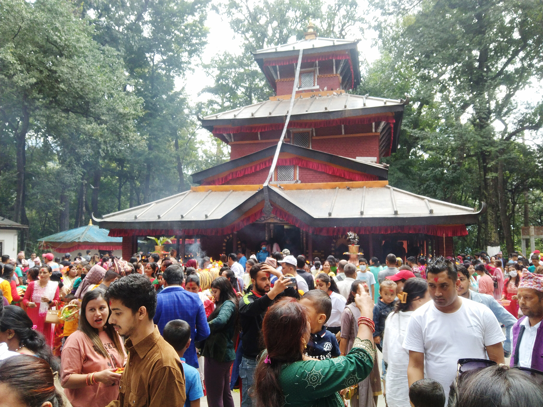  आज फूलपाती, कालरात्रि देवीको पूजा आराधना पनि