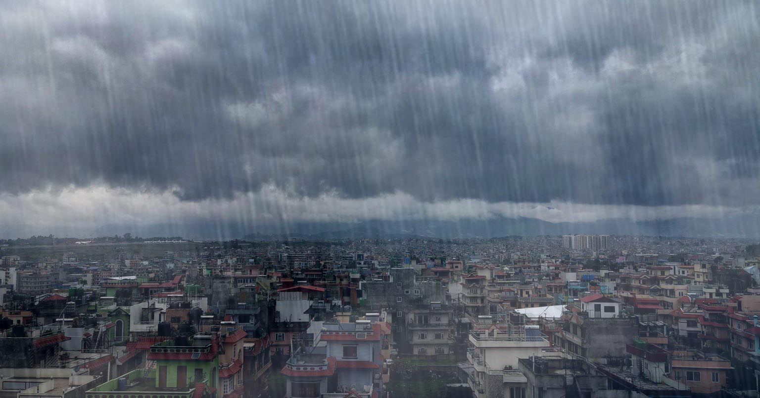 काठमाडौँसहित देशभर वर्षा