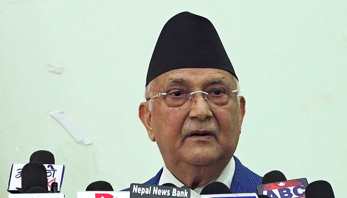 देशको अवस्था सिटामोल खाएर ठिक हुने खाले छैनः ओली