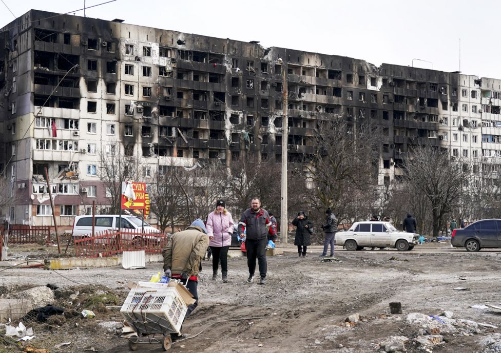 युक्रेनको दक्षिणी तटीय शहर मारिपोलको संघर्ष अझै जारी