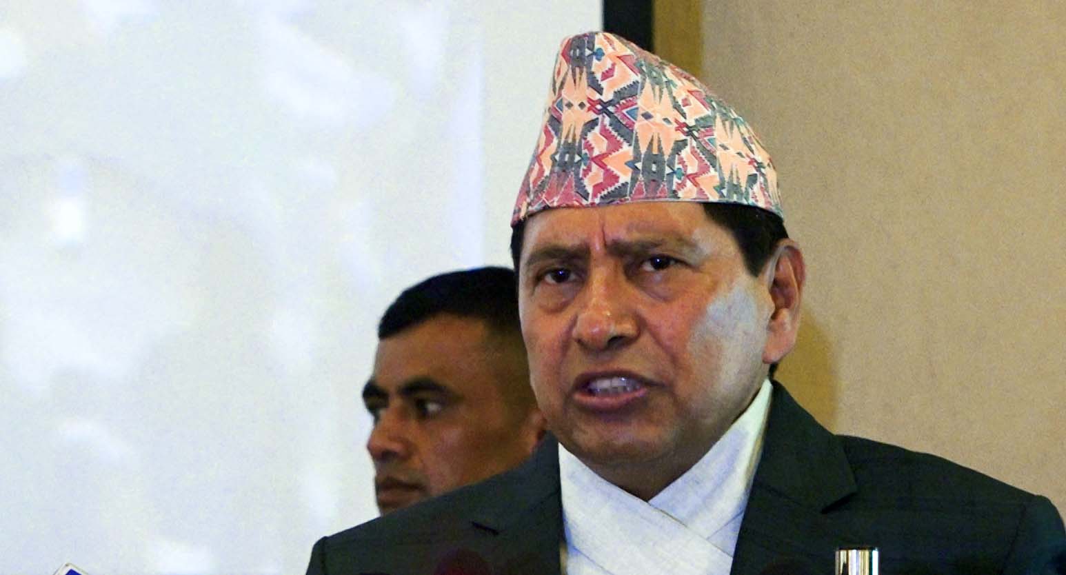 सुशासनको अभियान असफल बनाउने दुष्प्रयास भईरहेको छ : गृहमन्त्री श्रेष्ठ