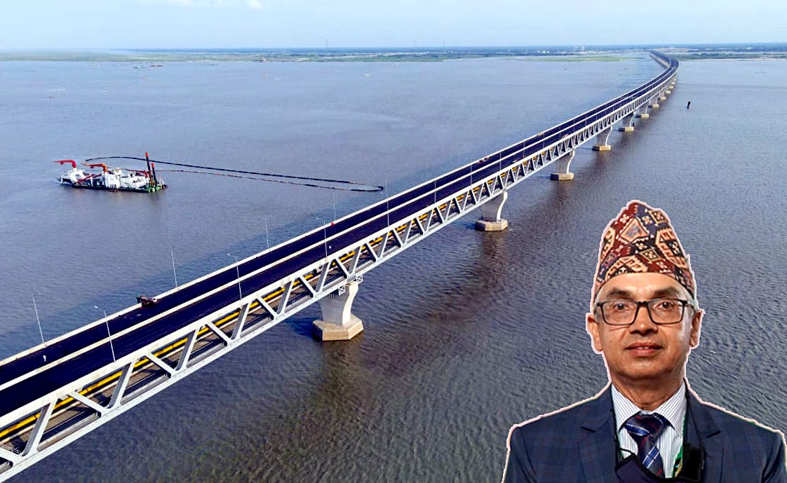 बंगलादेशकै सबैभन्दा लामो पद्मा पुल निर्माणमा नेपाली इन्जिनियर