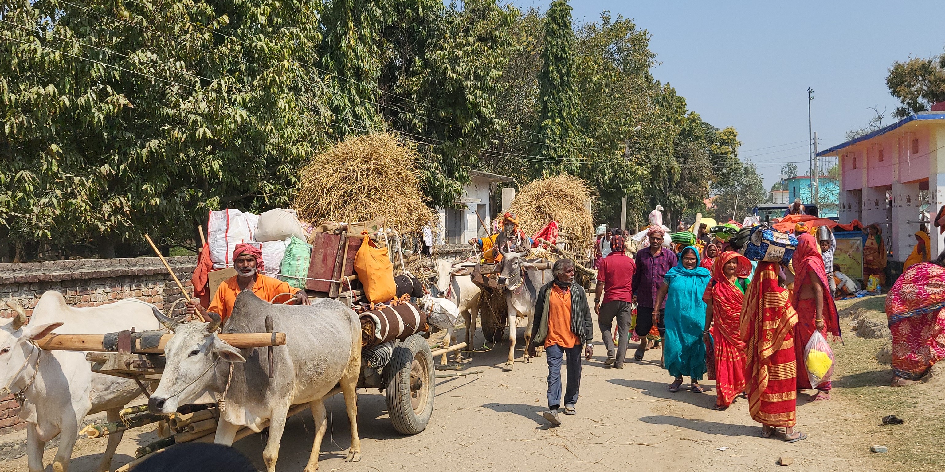 मिथिला माध्यमिकी परिक्रमा आज महोत्तरीको मटिहानीमा
