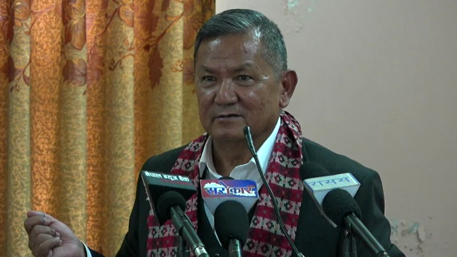 चुनौतीभित्रको ठूलो अवसरलाई स्वीकार गरेर अगाडि बढ्नुपर्छ : मन्त्री गुरुङ