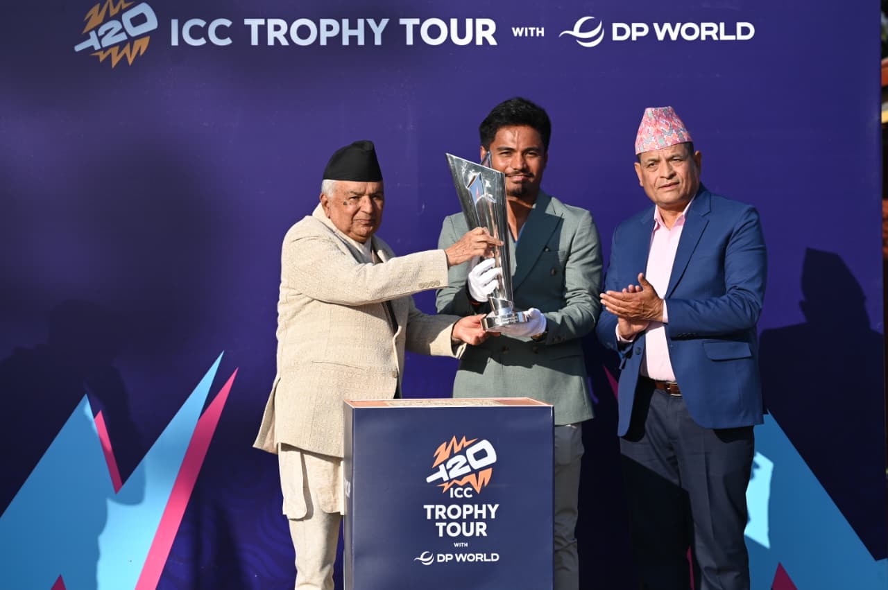 क्रिकेटले नेपालीलाई एकतामा बाँध्ने महत्वपूर्ण भूमिका निर्वाह गरेको छ : राष्ट्रपति