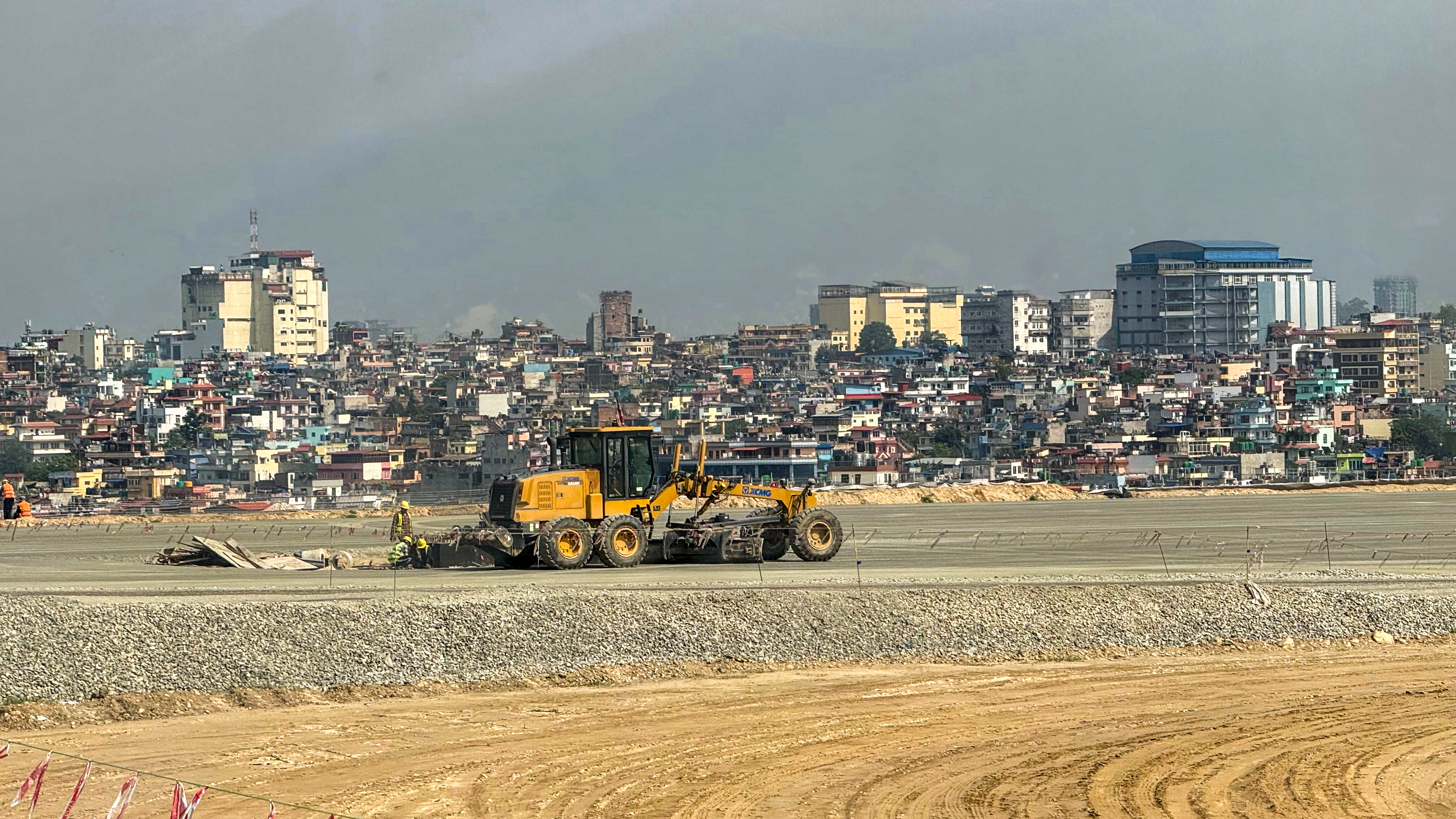 त्रिभुवन विमानस्थल स्तरोन्नतीको काम जारी, डेढ बर्षभित्र सबै काम सकिने