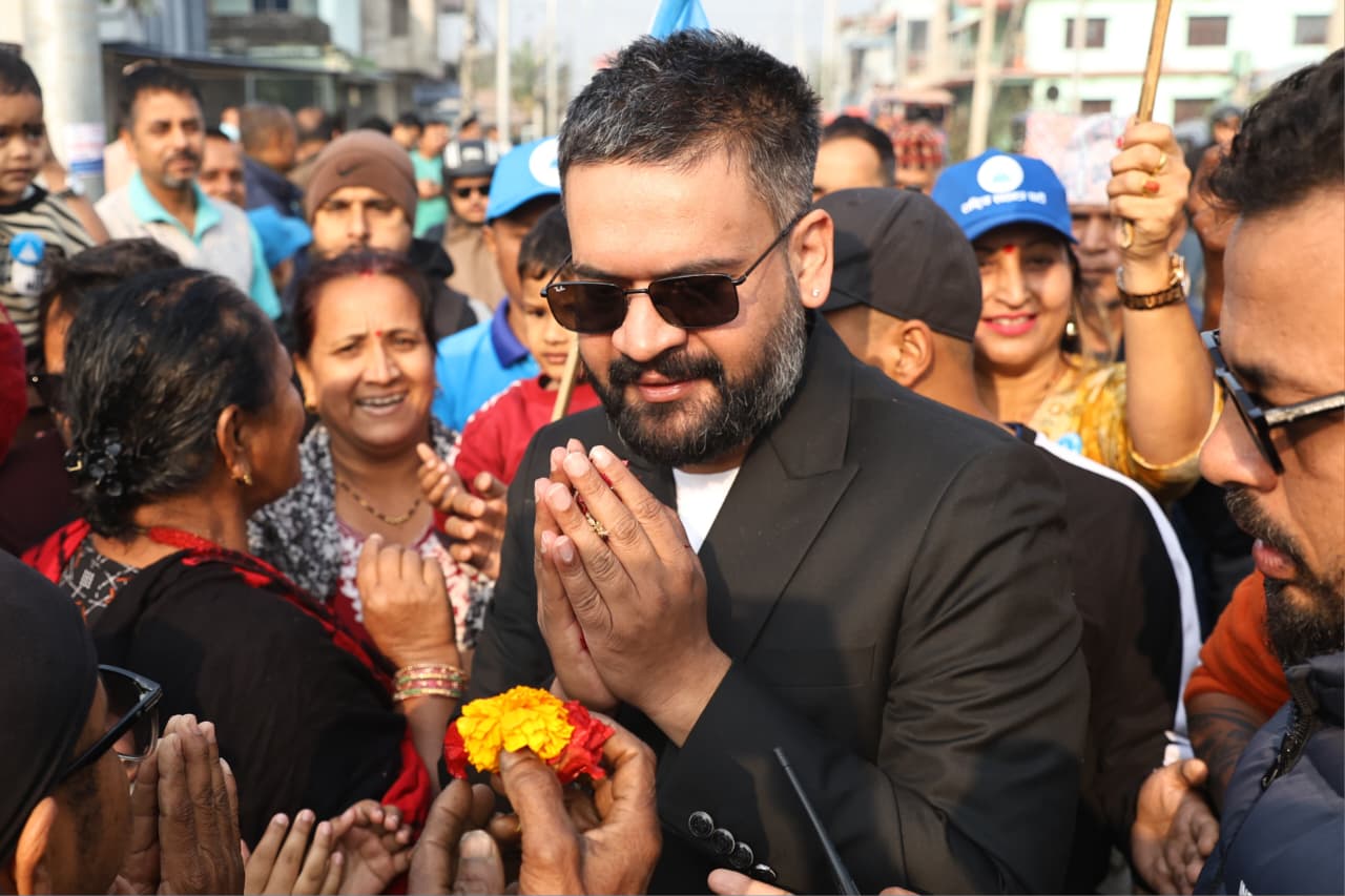 बालेन शाहद्वारा आफ्नो चुनावी घोषणापत्र सार्वजनिक