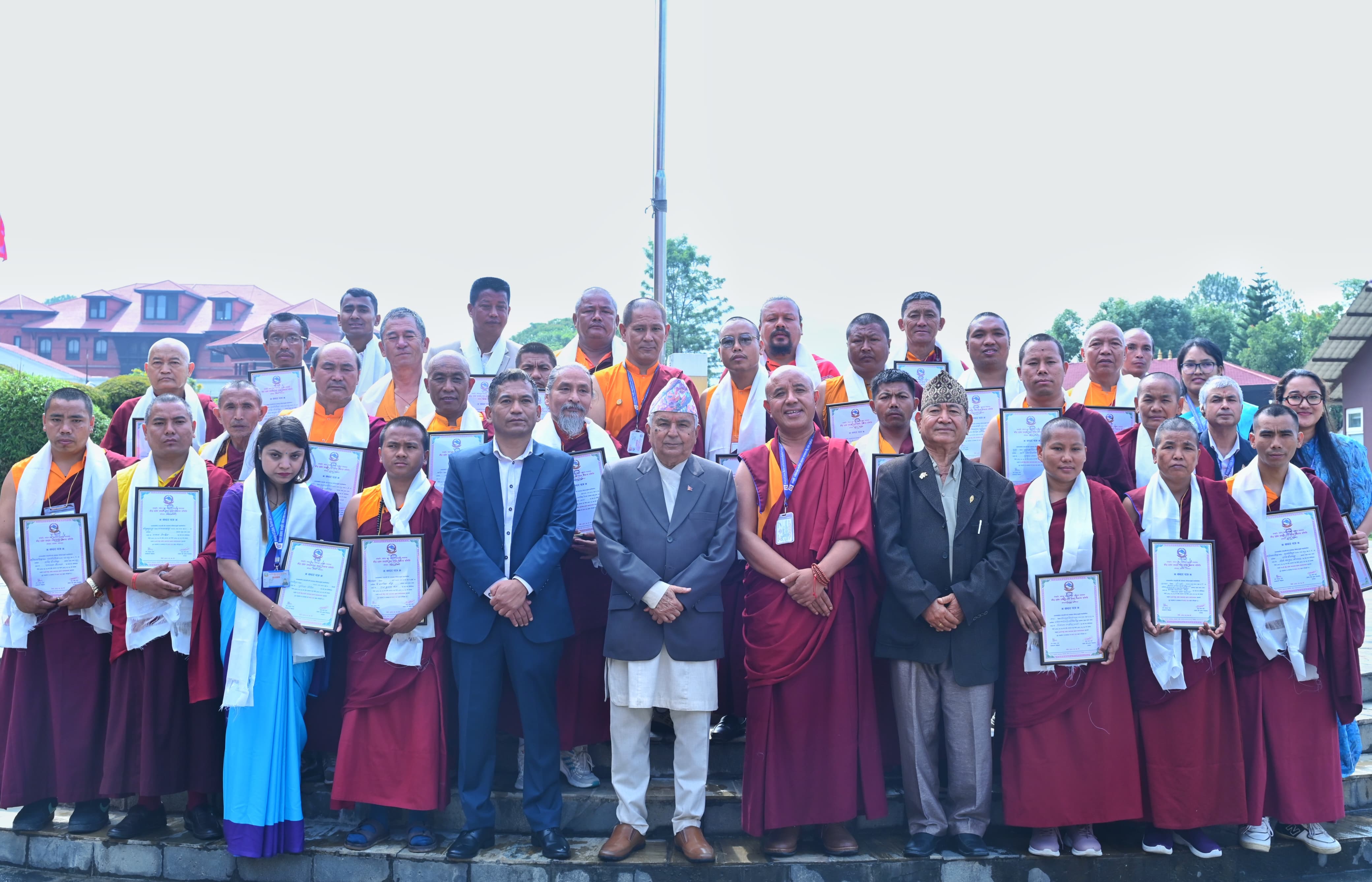 आत्मानुशासन, करूणा, सहिष्णुता र अहिंसालाई व्यवाहारमा उतारौं : राष्ट्रपति