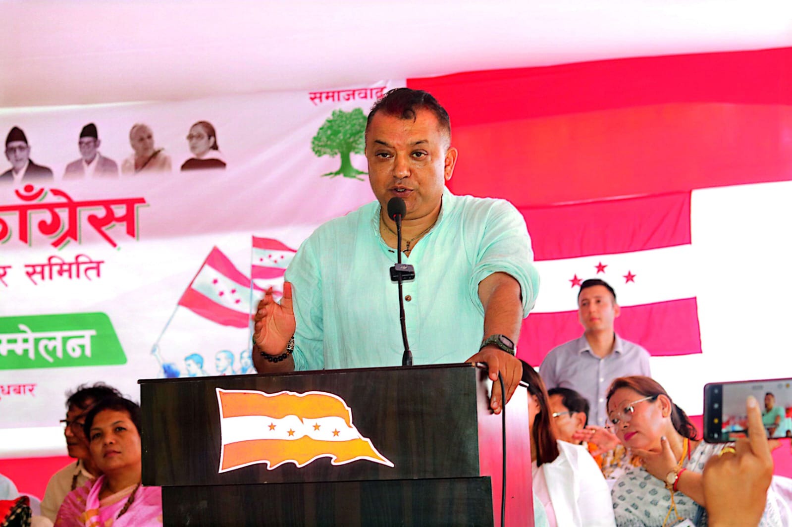 भिजिट भिसा प्रकरणमा दोषीलाई नछाड्ने पार्टीको स्पष्ट धारणा : गगन थापा