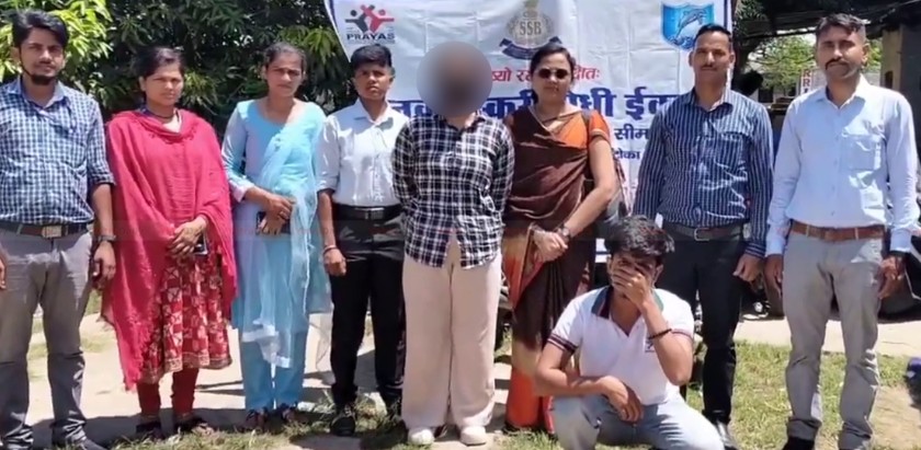 १३ वर्षीया नेपाली किशोरीको सीमाबाट उद्धार