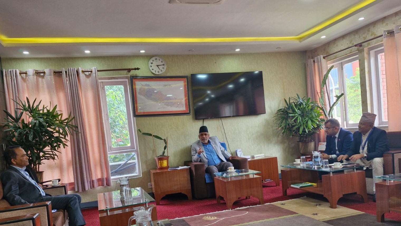 कृषि कर्जालाई सरलीकृत गरिदिन नेपाल राष्ट्र बैकलाई कृषि मन्त्री अधिकारीको आग्रह