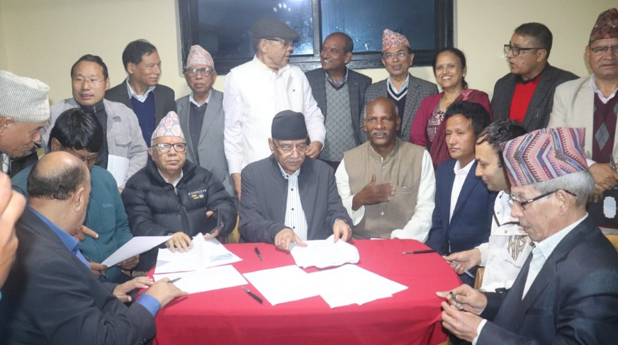 ९ वटा पार्टीहरुबीच आज एकता घोषणा हुँदै