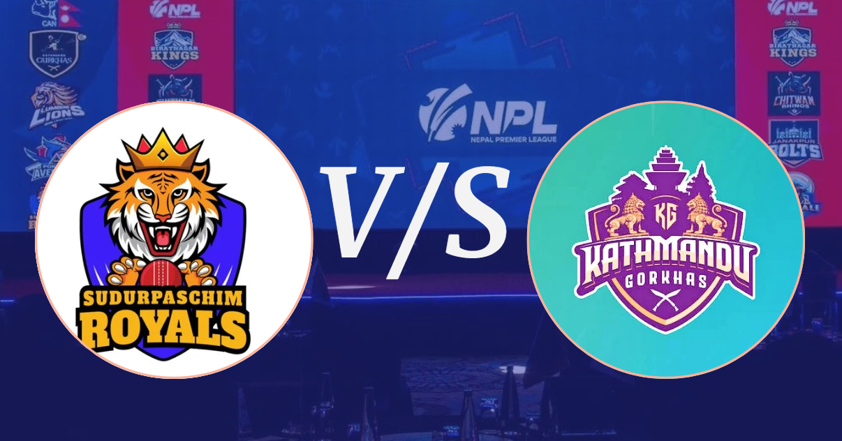 नेपाल प्रिमियर लिग : आज काठमाडौं गोर्खाज र सुदूरपश्चिम रोयल्स भिड्दै