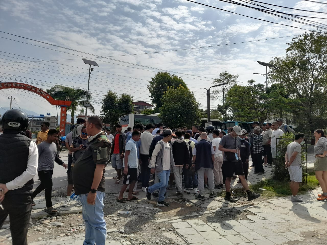 पोखरामा आज पनि ‘राइड सेयरिङ’ लाई मान्यता दिएको भन्दै विरोध