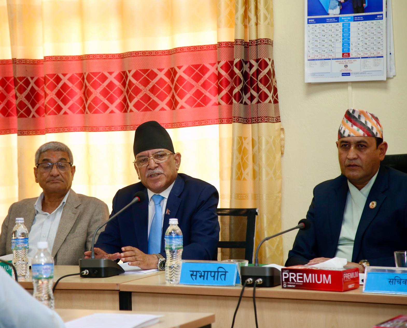 विधेयकमा चलखेल भएकोमा आक्रोशित प्रचण्डको सरकारलाई चेतावनी