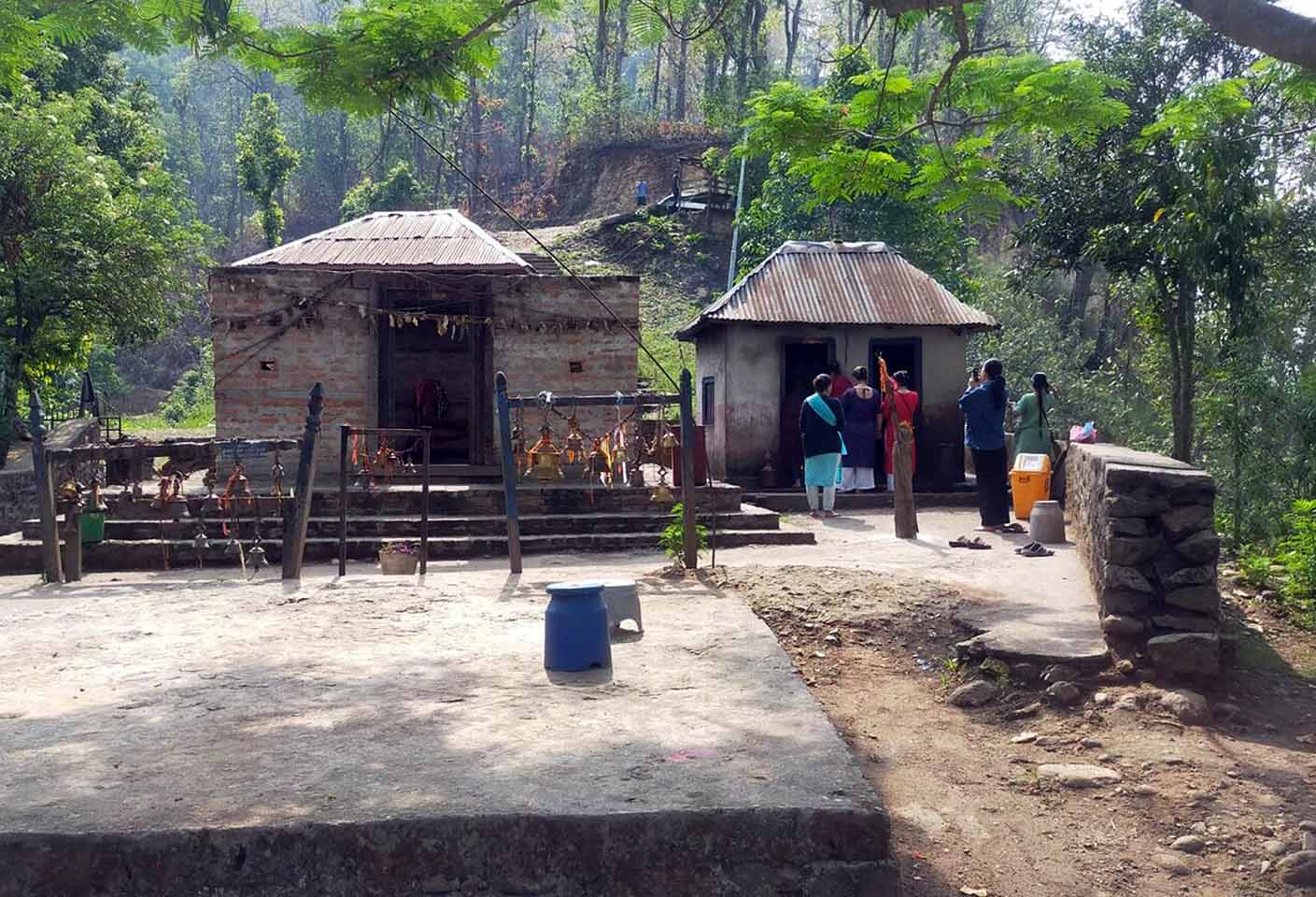 अकला मन्दिर पुनःनिर्माण: काम अपुरो गरेर ठेकेदार बेपत्ता