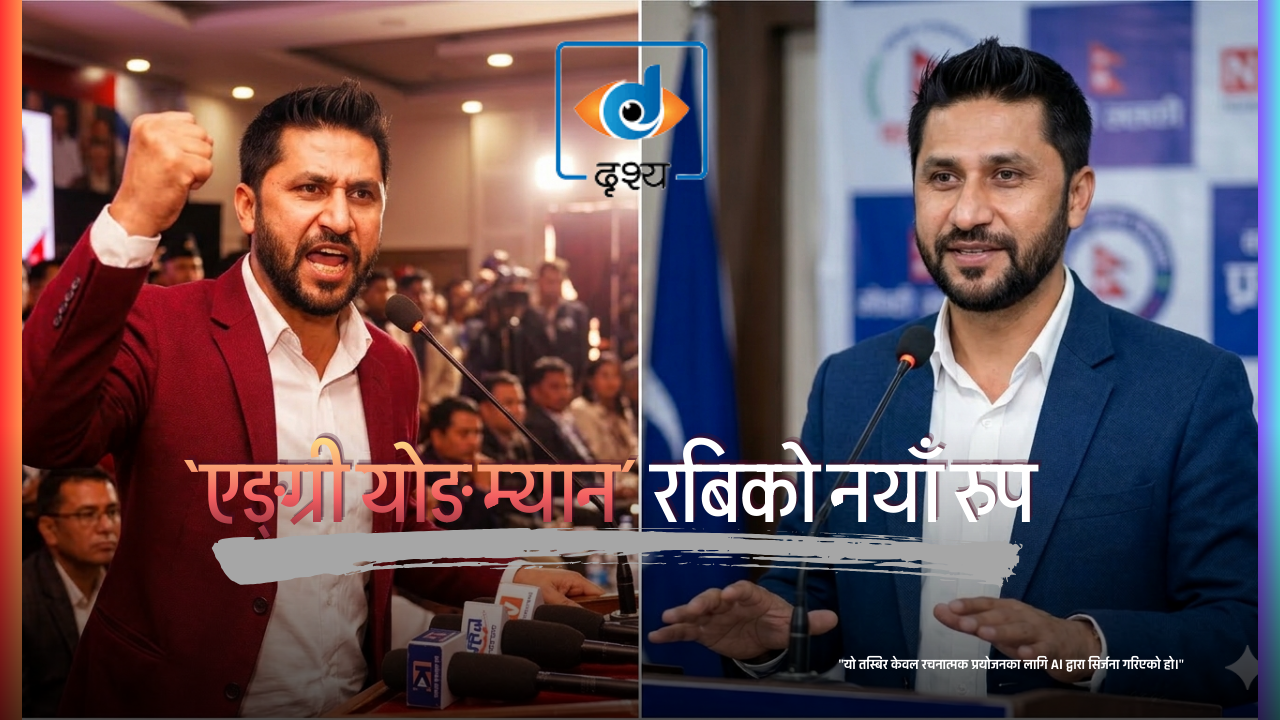 'एङ्ग्री योङ म्यान' रबिको नयाँ रुप