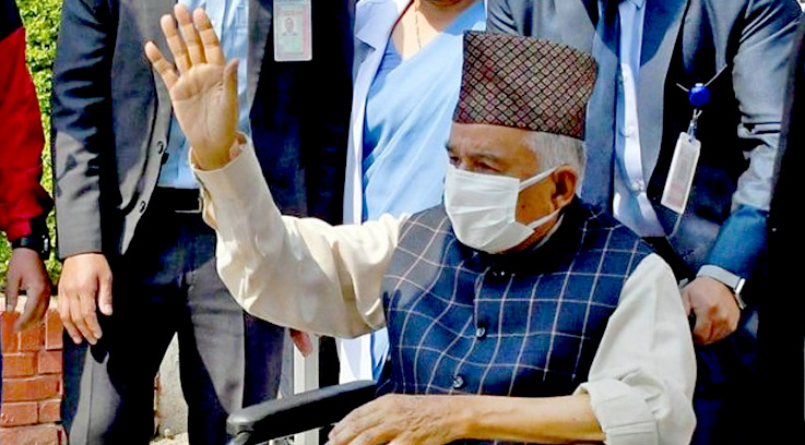 राष्ट्रपति पौडेललाई उपचारका लागि भारत लगियो