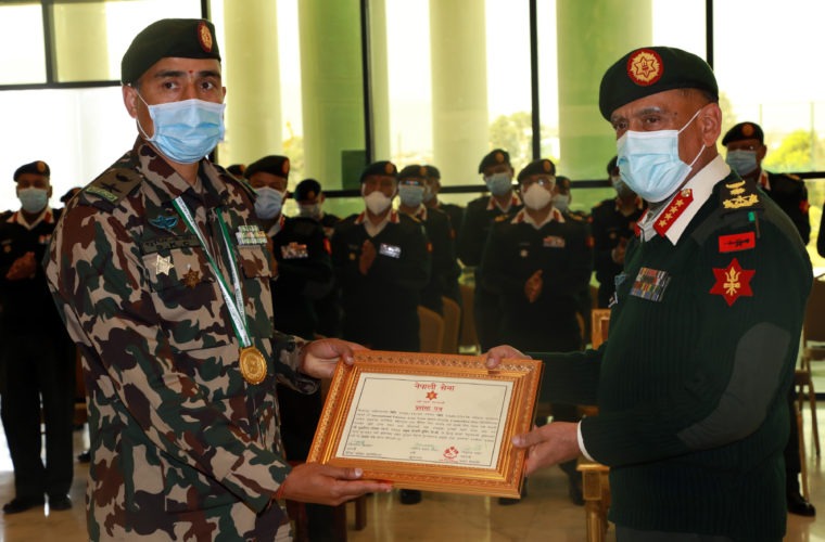 ‘पाँचौँ अन्तर्राष्ट्रिय पाकिस्तान आर्मी टिम स्प्रिट प्रतियोगिता’मा सेनालाई स्वर्ण