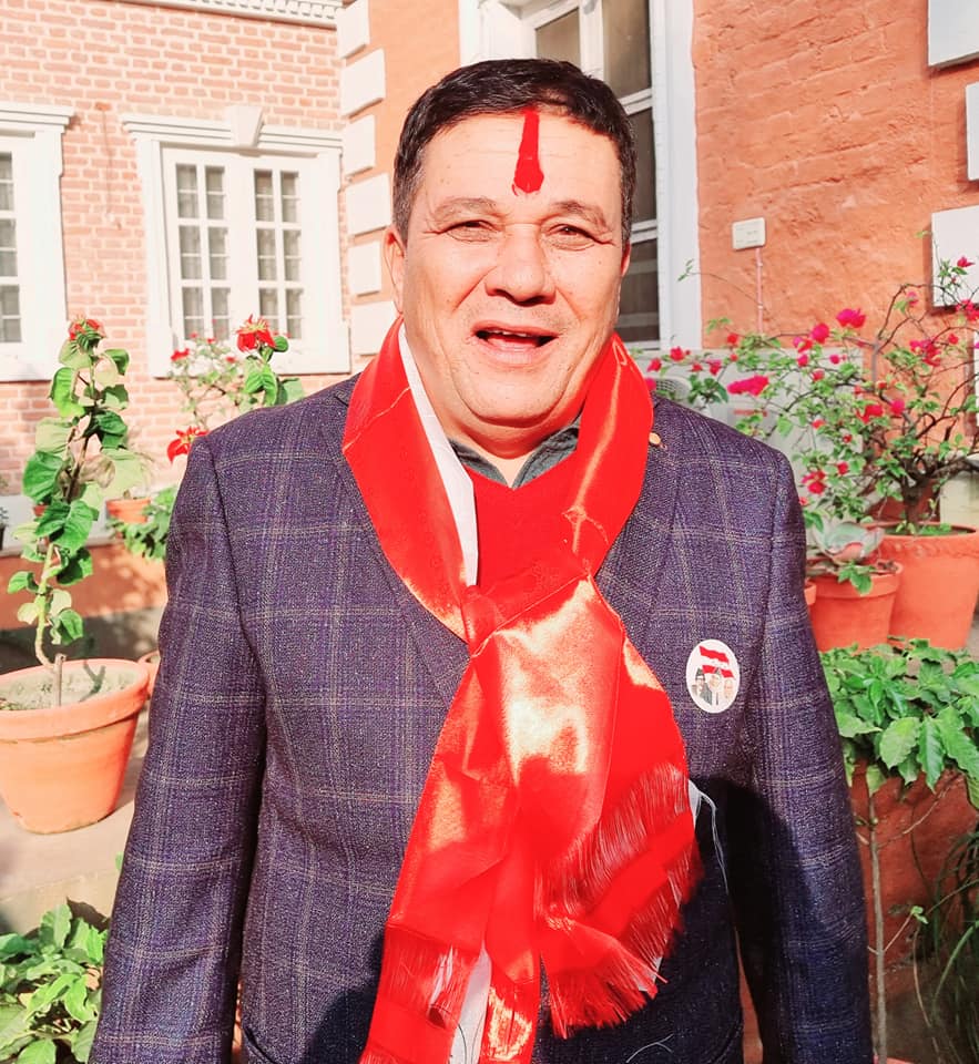 कांग्रेसको काठमाडौं जिल्ला सभापतिमा सबुज बानियाँ विजयी