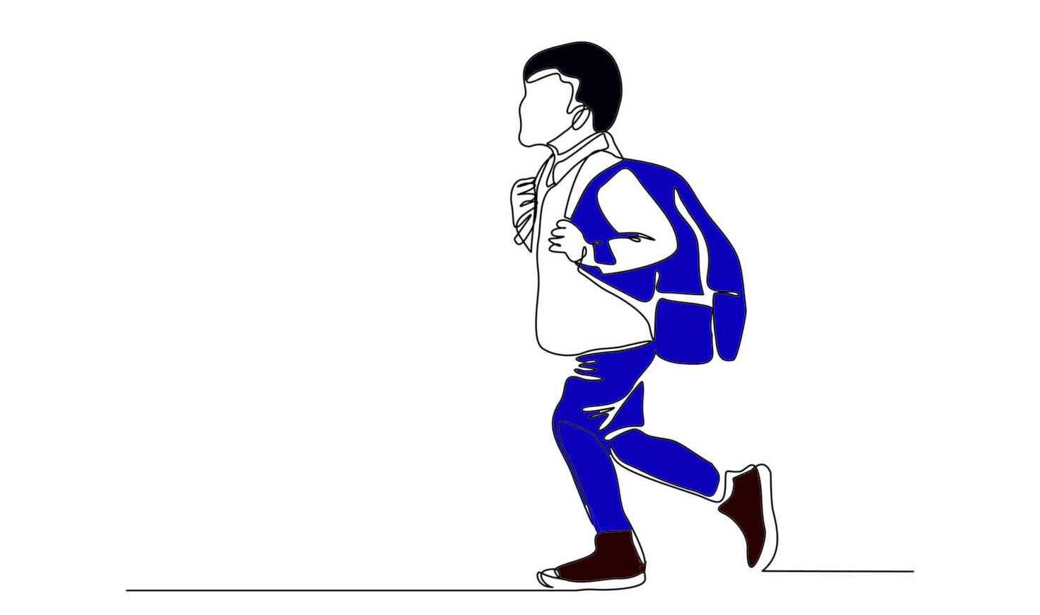 स्कुल जान-आउन दैनिक छ घण्टा