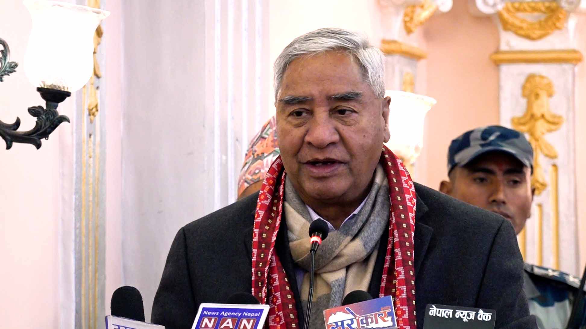 गणतान्त्रिक व्यवस्थालाई अझ सुदृढ गर्दै जानुपर्छ: सभापति देउवा