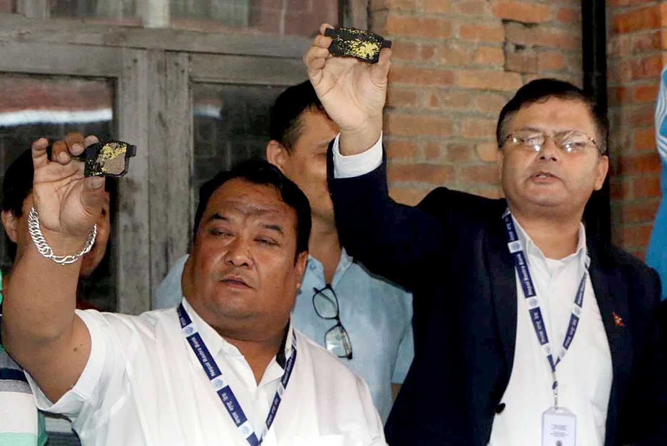बरामद सुन ६० किलो सात सय ८९ ग्राम