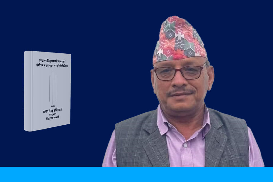 ‘सरोकारवालाको कुरा मिल्नुपर्यो, विद्यालय शिक्षा विधेयक १० मिनेटमै पास हुन्छ, प्रतिवेदन तयार छ’ सभापति थापा