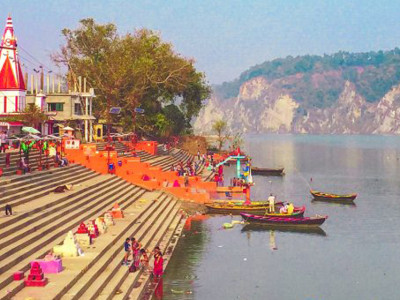 नौ घण्टा पैदलयात्रा हिँडेर देवघाटधाम परिक्रमा