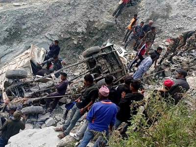 बझाङ जीप दुर्घटनामा ६ जना मृतक मध्य चारको सनाखत