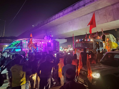 कालीगण्डकीको देवशिला पुग्यो भारतको अयोध्या