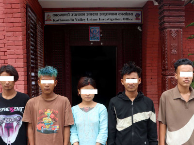 फेसबुक ह्याक गरी रकम ठग्ने पाँच जना पक्राउ