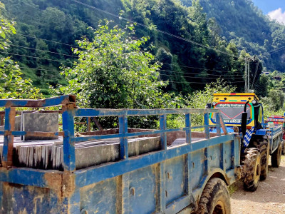 नेपालका मुख्य सहरमा पुग्छ ताराखोलाको ढुङ्गा