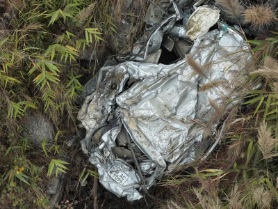 ड्रोनमार्फत पत्ता लाग्यो दुर्घट्नाग्रस्त गाडी, सम्पर्कविहीन रहेका काफ्ले मृत फेला