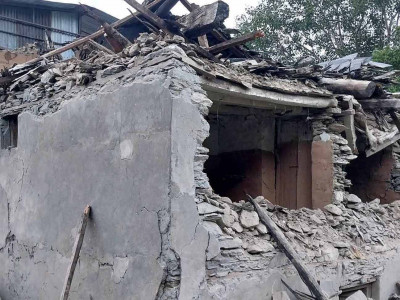 बझाङ भूकम्प अपडेट : एक जनाको मृत्यु, १३५ घर भत्किए