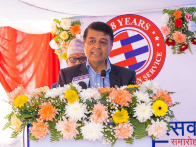 ग्लोबल आइएमईको १८औँ वार्षिकोत्सव, सुरक्षित डिजिटल बैंकिङ्ग सेवा विस्तार गर्न अध्यक्ष ढकालको जोड