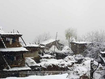 हिमाली जिल्लामा हल्का वर्षासहित हिमपातको सम्भावना
